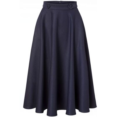 Banned Di Di Swing Skirt Night Blue -XL Banned Di Di Swing Skirt Night Blue -XL