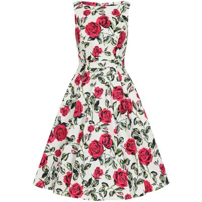 Hearts and Roses Hearts & Roses Hazel Floral Swing Dress Plus Size-XXXL Hearts and Roses Hearts & Roses Hazel Floral Swing Dress Plus Size-XXXL