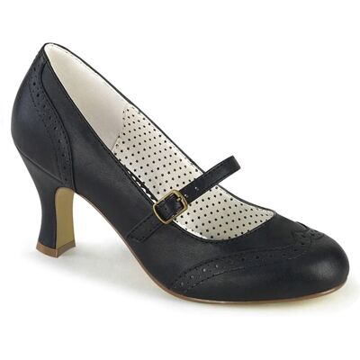 Pinup Couture Pin Up Couture Pleaser Kitten Heel Flapper Pumps Red-41 (EU) / 11 (US) Pinup Couture Pin Up Couture Pleaser Kitten Heel Flapper Pumps Red-41 (EU) / 11 (US)