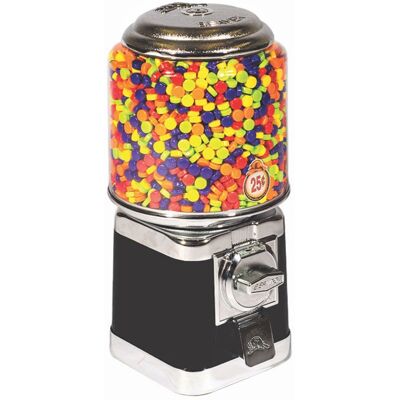 Beaver RB 16 Snoep Automaat Aluminium/Zwart - Bulk Snoep - 50 Eurocent Beaver RB 16 Snoep Automaat Aluminium/Zwart - Bulk Snoep - 50 Eurocent