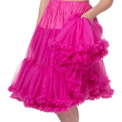 Banned Lifeforms Petticoat Hot Pink -XL/XXL Banned Lifeforms Petticoat Hot Pink -XL/XXL