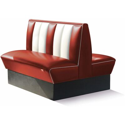 Bel Air Retro Fifties Furniture Classic Retro Diner Bank Bel Air HW120 DB Ruby Bel Air Retro Fifties Furniture Classic Retro Diner Bank Bel Air HW120 DB Ruby