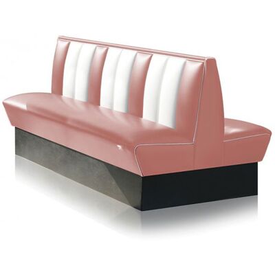 Bel Air - HW-150DB - Dusty Rose - Double - Booth Bel Air - HW-150DB - Dusty Rose - Double - Booth