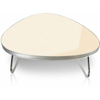 Bel Air Retro Fifties Furniture Bel Air Tafel TO-16 Antique White - Salontafel Bel Air Retro Fifties Furniture Bel Air Tafel TO-16 Antique White - Salontafel