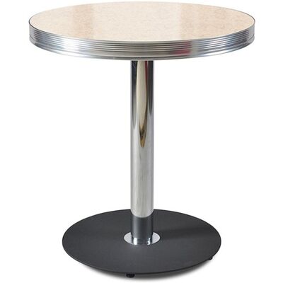 Bel Air Retro Fifties Furniture Bel Air Tafel TO-31W Antiek Wit Bel Air Retro Fifties Furniture Bel Air Tafel TO-31W Antiek Wit