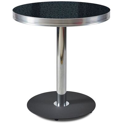 Bel Air Retro Fifties Furniture Bel Air Tafel TO-31W Blackstone Bel Air Retro Fifties Furniture Bel Air Tafel TO-31W Blackstone