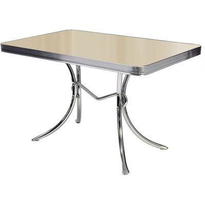 Bel Air Retro Fifties Furniture Bel Air Retro Tafel TO36 Antique White Oxide Bel Air Retro Fifties Furniture Bel Air Retro Tafel TO36 Antique White Oxide