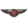 Bentley Logo Emaille Bord - 90 x 30 cm