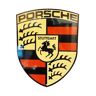 Porsche Logo Emaille Bord - 23,5 x 30,5cm