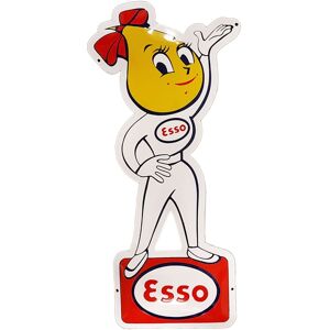 Esso Girl Emaille Bord 80 x 36 cm Esso Girl Emaille Bord 80 x 36 cm