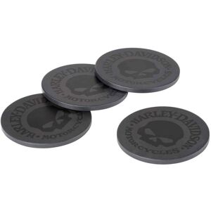 Harley-Davidson Willie G Skull Stenen Onderzetters - 4 Pack Harley-Davidson Willie G Skull Stenen Onderzetters - 4 Pack
