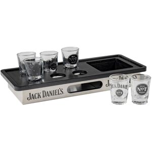 Jack Daniel's - Fles/Shot Glazen Tray Set Jack Daniel's - Fles/Shot Glazen Tray Set