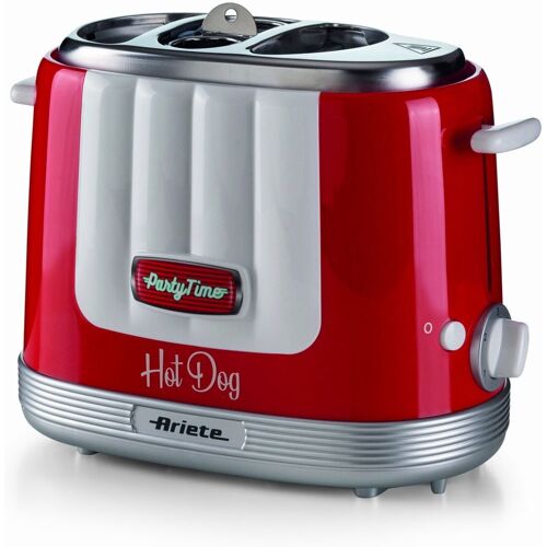 Ariete Retro Party Time Ariete Party Time Hot Dog Maker - Rood/Wit