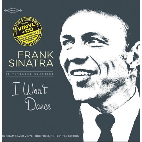 Fiftiesstore Frank Sinatra - I Won&apos;t Dance (Coloured Vinyl) LP+CD