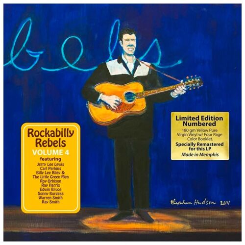 Fiftiesstore Various Artists - Rockabilly Rebels Volume 4 (Gekleurd Vinyl) LP
