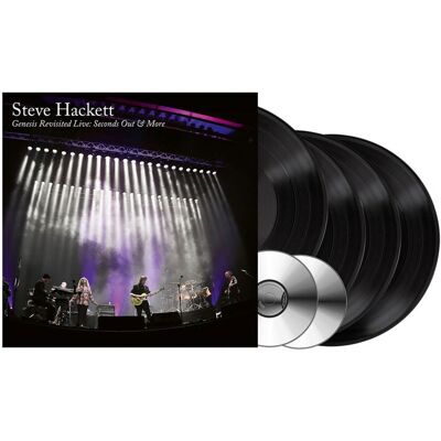 Fiftiesstore Steve Hackett - Genesis Revisited Live: Seconds Out & More 4- + 2-CD Set (LP) Fiftiesstore Steve Hackett - Genesis Revisited Live: Seconds Out & More 4- + 2-CD Set (LP)