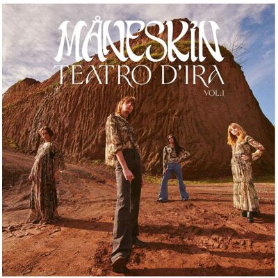 Fiftiesstore Måneskin - Teatro D'Ira Vol. 1 (Gekleurd Vinyl) (LP) Fiftiesstore Måneskin - Teatro D'Ira Vol. 1 (Gekleurd Vinyl) (LP)