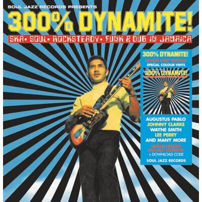 Fiftiesstore Various Artists - 300% Dynamite! Ska, Soul, Rocksteady, Funk And Dub In Jamaica (25th Anniversary Edition)(Yellow Vinyl)(Record Store Day 2024) 2 (LP) Fiftiesstore Various Artists - 300% Dynamite! Ska, Soul, Rocksteady, Funk And Dub In Jamaica (25th Anniversary Edition)(Yellow Vinyl)(Record Store Day 2024) 2 (LP)