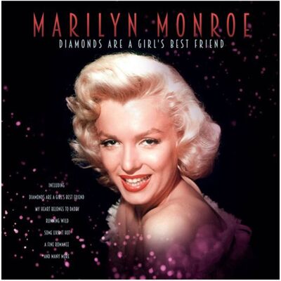 Fiftiesstore Marilyn Monroe - Diamonds Are A Girl's Best Friend (LP) Fiftiesstore Marilyn Monroe - Diamonds Are A Girl's Best Friend (LP)