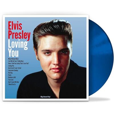 Elvis Presley - Loving You (Blauw Vinyl) (LP) Elvis Presley - Loving You (Blauw Vinyl) (LP)