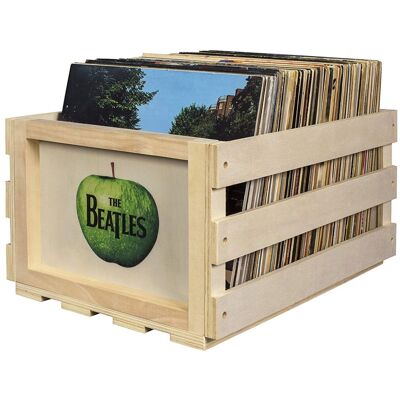 Crosley Vinyl Opslagkrat - The Beatles Appel-logo Crosley Vinyl Opslagkrat - The Beatles Appel-logo