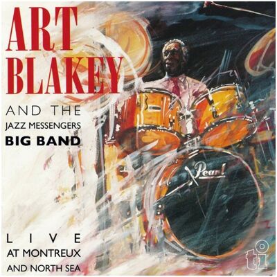 Fiftiesstore Art Blakey And The Jazz Messengers Big Band - Live At Montreux And North Sea (LP) Fiftiesstore Art Blakey And The Jazz Messengers Big Band - Live At Montreux And North Sea (LP)