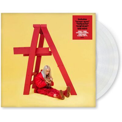 Fiftiesstore Billie Eilish - Don't Smile At Me (Doorzichtig Vinyl) (LP) Fiftiesstore Billie Eilish - Don't Smile At Me (Doorzichtig Vinyl) (LP)
