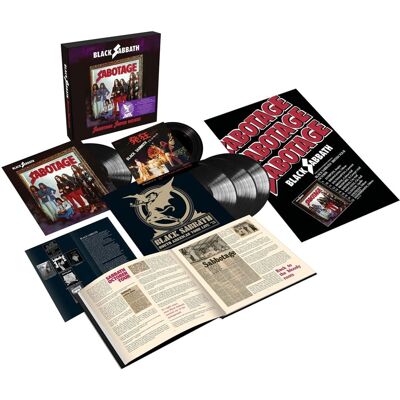 Fiftiesstore Black Sabbath - Sabotage Super Deluxe (Box Set) 4 + 7" Vinyl (LP) Fiftiesstore Black Sabbath - Sabotage Super Deluxe (Box Set) 4 + 7" Vinyl (LP)
