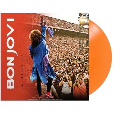 Fiftiesstore Bon Jovi - Wembley '95 (Oranje Vinyl) (LP) Fiftiesstore Bon Jovi - Wembley '95 (Oranje Vinyl) (LP)
