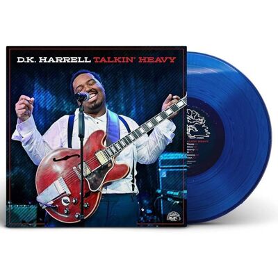 Fiftiesstore D.K. Harrell - Talkin' Heavy (Doorzichtig Blauw Vinyl) (LP) Fiftiesstore D.K. Harrell - Talkin' Heavy (Doorzichtig Blauw Vinyl) (LP)