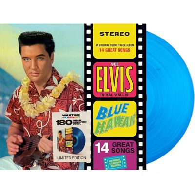 Elvis Presley - Blue Hawaii - Limited Edition Blauw Vinyl (LP) Elvis Presley - Blue Hawaii - Limited Edition Blauw Vinyl (LP)