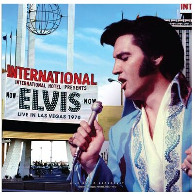Elvis Presley - International Hotel Presents Now Elvis Live In Las Vegas 1970 (Goud Vinyl) (LP) Elvis Presley - International Hotel Presents Now Elvis Live In Las Vegas 1970 (Goud Vinyl) (LP)