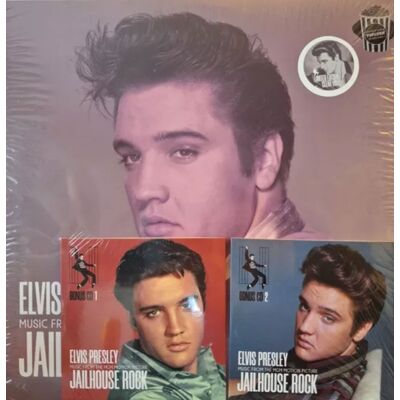 Elvis Presley - Jailhouse Rock (Music from the MGM motion picture) 2CD + 2 (Paars & Helder Vinyl) (LP) Elvis Presley - Jailhouse Rock (Music from the MGM motion picture) 2CD + 2 (Paars & Helder Vinyl) (LP)