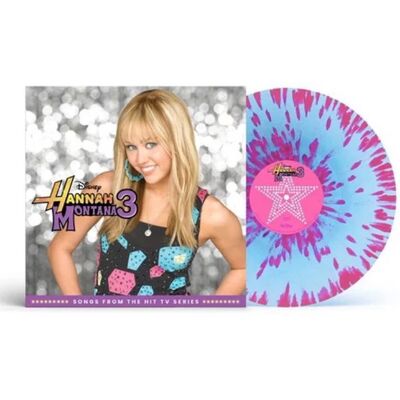 Disney Soundtrack - Hannah Montana 3 (Blauw en Roze Spetters Vinyl) (LP) Disney Soundtrack - Hannah Montana 3 (Blauw en Roze Spetters Vinyl) (LP)