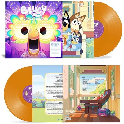 Fiftiesstore Soundtrack - Bluey Dance Mode! (Oranje Vinyl) (LP) Fiftiesstore Soundtrack - Bluey Dance Mode! (Oranje Vinyl) (LP)