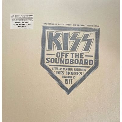 Fiftiesstore Kiss - Off The Soundboard: Live in Des Moines 2 (LP) Fiftiesstore Kiss - Off The Soundboard: Live in Des Moines 2 (LP)