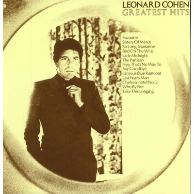 Fiftiesstore Leonard Cohen - Greatest Hits (LP) Fiftiesstore Leonard Cohen - Greatest Hits (LP)