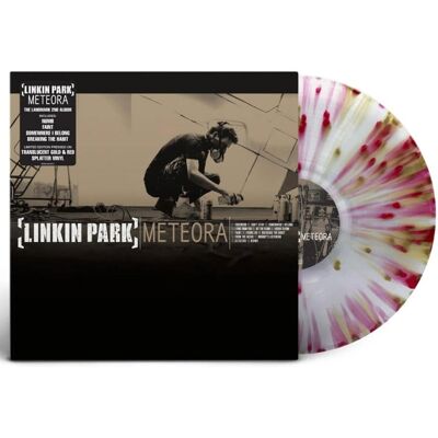 Fiftiesstore Linkin Park - Meteora (Transparant Goud en Rood Splatter vinyl) 5% korting (LP) Fiftiesstore Linkin Park - Meteora (Transparant Goud en Rood Splatter vinyl) 5% korting (LP)