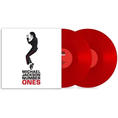 Fiftiesstore Michael Jackson - Number Ones (Rood Vinyl) 2 (LP) Fiftiesstore Michael Jackson - Number Ones (Rood Vinyl) 2 (LP)