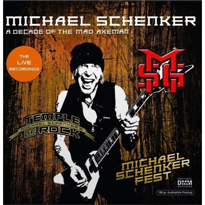 Fiftiesstore Michael Schenker - A Decade Of The Mad Axeman (The Live Recordings) 2 LAATSTE STUKS 8% korting (LP) Fiftiesstore Michael Schenker - A Decade Of The Mad Axeman (The Live Recordings) 2 LAATSTE STUKS 8% korting (LP)