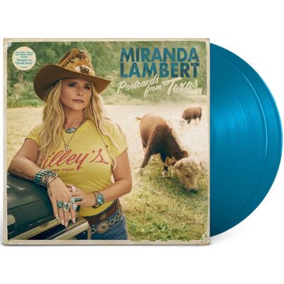 Fiftiesstore Miranda Lambert - Postcards From Texas 2 (LP) Fiftiesstore Miranda Lambert - Postcards From Texas 2 (LP)