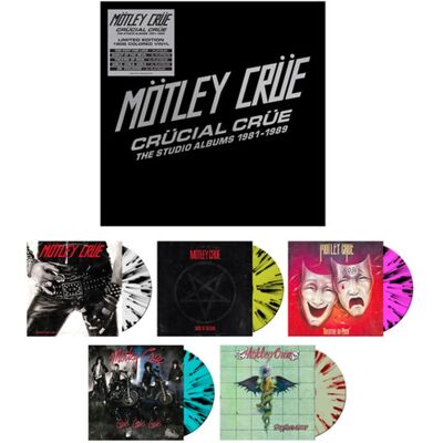 Fiftiesstore Mötley Crüe - Crücial Crüe: The Studio Albums 1981-1989 (Gekleurd Vinyl) (Boxset) 5 6% korting (LP) Fiftiesstore Mötley Crüe - Crücial Crüe: The Studio Albums 1981-1989 (Gekleurd Vinyl) (Boxset) 5 6% korting (LP)