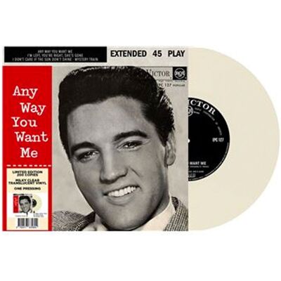 Single: Elvis Presley - Any Way You Want Me: South Africa (Milky Clear Translucent Vinyl) (LP) Single: Elvis Presley - Any Way You Want Me: South Africa (Milky Clear Translucent Vinyl) (LP)