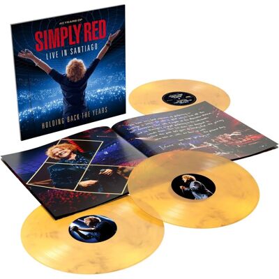 Music on Vinyl Simply Red - Holding Back the Years: Live in Santiago (Geel Marmer Vinyl) 3 (LP) Music on Vinyl Simply Red - Holding Back the Years: Live in Santiago (Geel Marmer Vinyl) 3 (LP)
