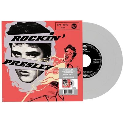 Single: Elvis Presley - Rockin' Presley (Zilver Vinyl) EPA9500 (LP) Single: Elvis Presley - Rockin' Presley (Zilver Vinyl) EPA9500 (LP)