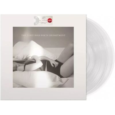 Fiftiesstore Taylor Swift - The Tortured Poets Department (Phantom Clear Vinyl) (Target Exclusief) 2 (LP) Fiftiesstore Taylor Swift - The Tortured Poets Department (Phantom Clear Vinyl) (Target Exclusief) 2 (LP)