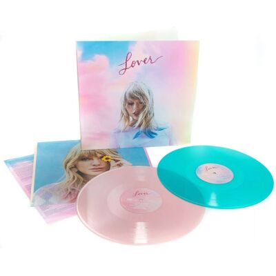 Fiftiesstore Taylor Swift - Lover 2- Colored Vinyl (LP) Fiftiesstore Taylor Swift - Lover 2- Colored Vinyl (LP)