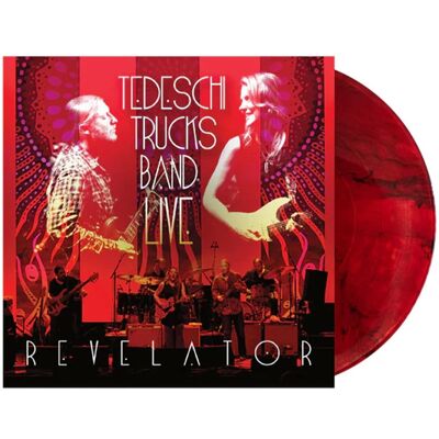 Fiftiesstore Tedeschi Trucks Band - Live Revelator (Vuur Orane Met Zwarte Swirl Vinyl) (LP) Fiftiesstore Tedeschi Trucks Band - Live Revelator (Vuur Orane Met Zwarte Swirl Vinyl) (LP)