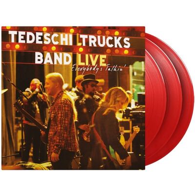 Music on Vinyl Tedeschi Trucks Band - Everybody's Talkin' (Rood Vinyl) 3 (LP) Music on Vinyl Tedeschi Trucks Band - Everybody's Talkin' (Rood Vinyl) 3 (LP)