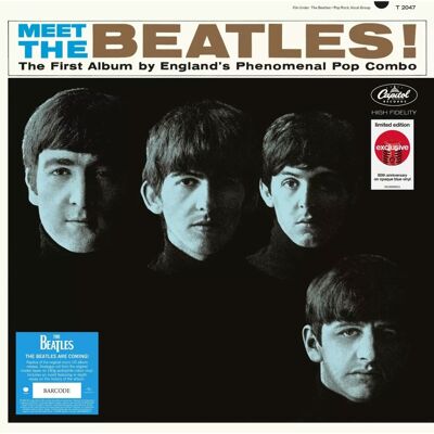 Fiftiesstore The Beatles - Meet the Beatles! (Blauw Vinyl) (Target Exclusief) (LP) Fiftiesstore The Beatles - Meet the Beatles! (Blauw Vinyl) (Target Exclusief) (LP)